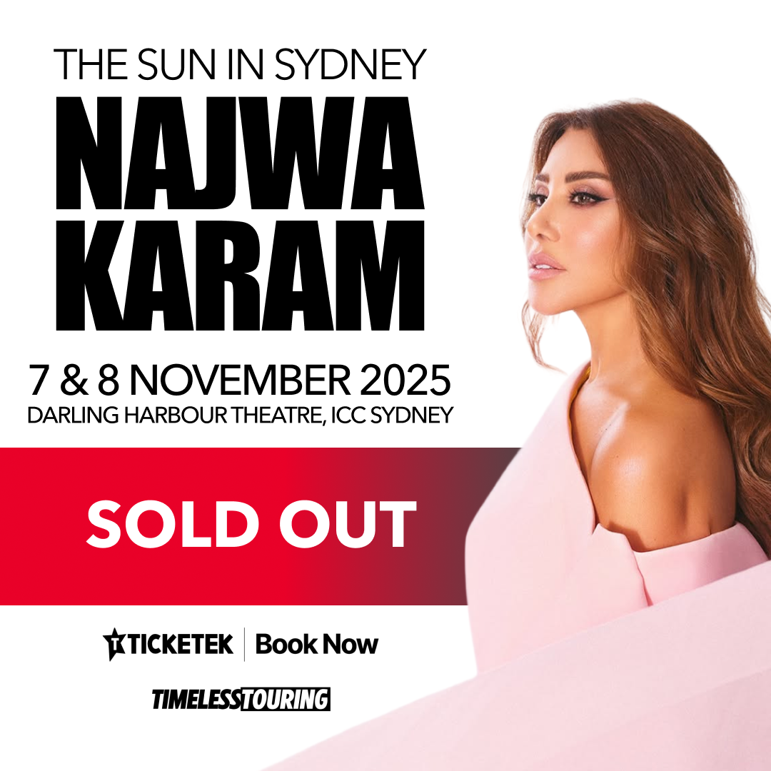 Najwa Karam The Sun in Sydney